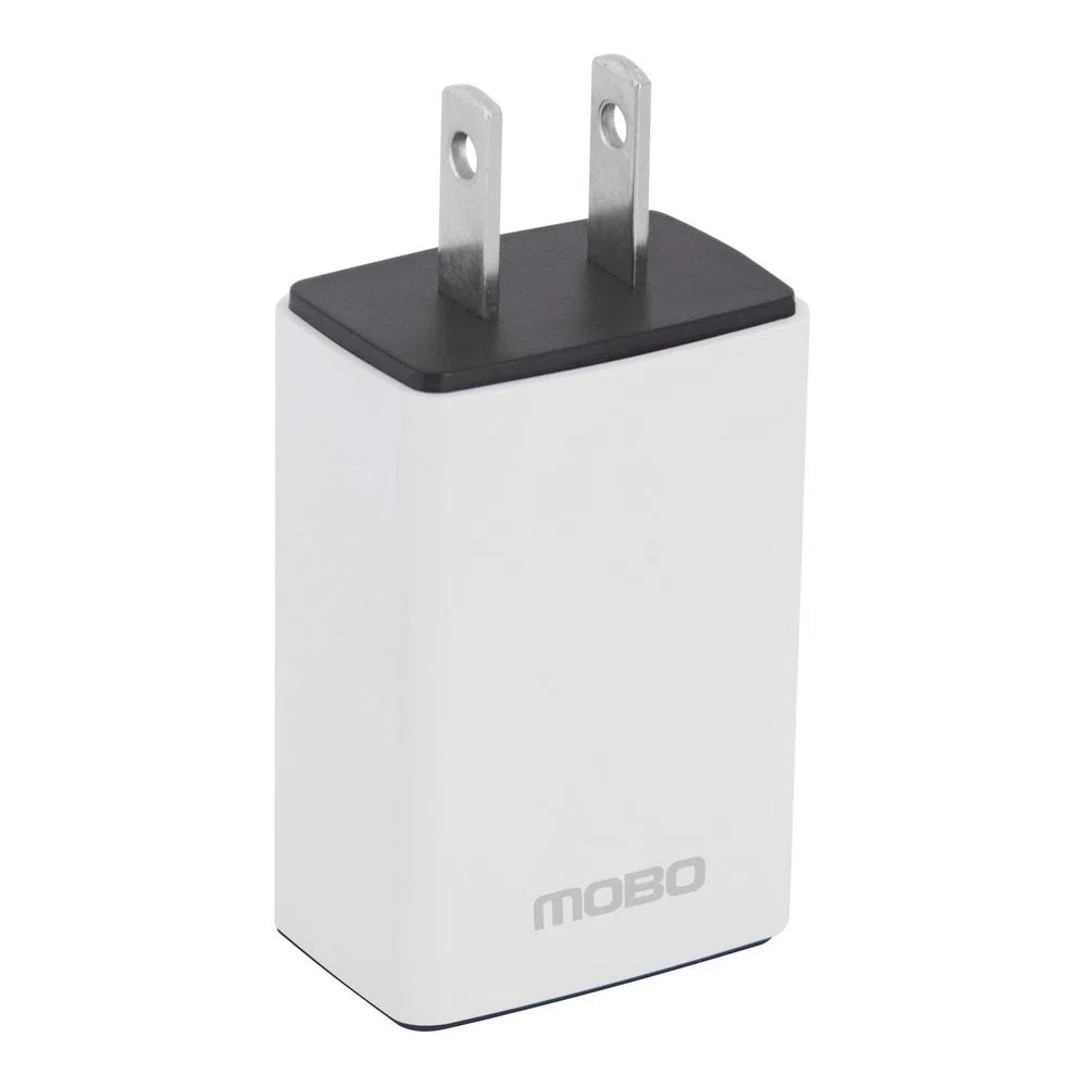 CARGADOR DE PARED MOBO 1 PUERTOS USB-A BLANCO 2.1 A/ 10W