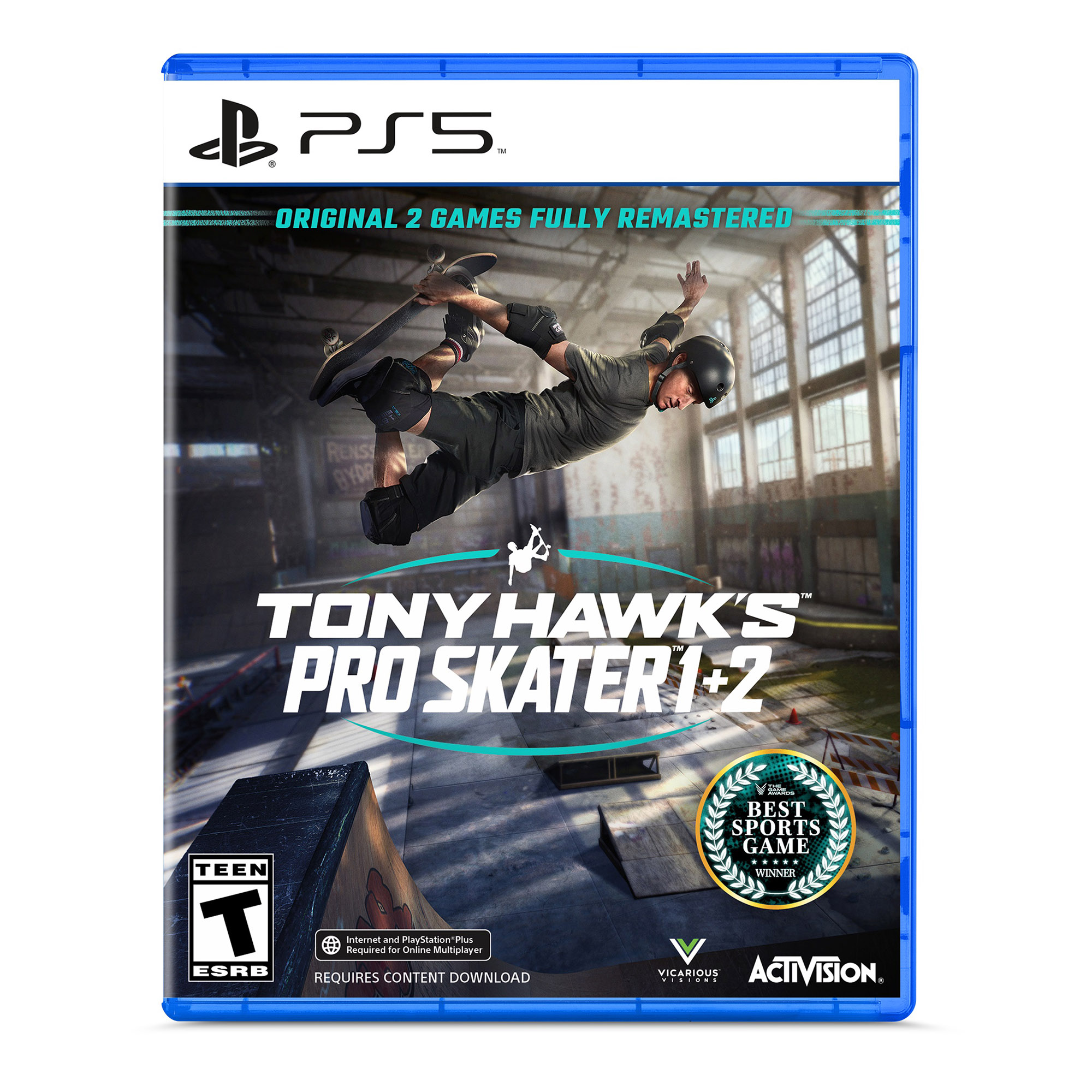 TONY HAWK PRO SKATER 1+2 PS5
