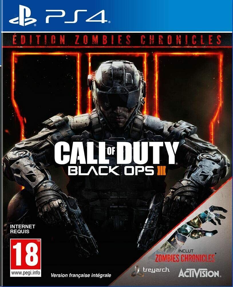 CALL OF DUTY BLACK OPS III ZOMBIE CHRONICLES PS4