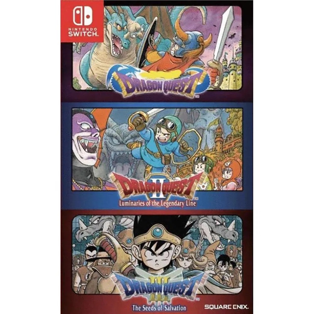 DRAGON QUEST TRILOGY COLLECTION ( 1+2+3 ) - NSW