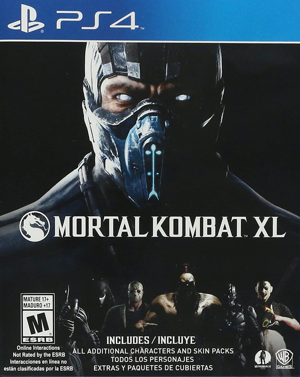 MORTAL KOMBAT XL MX PS4